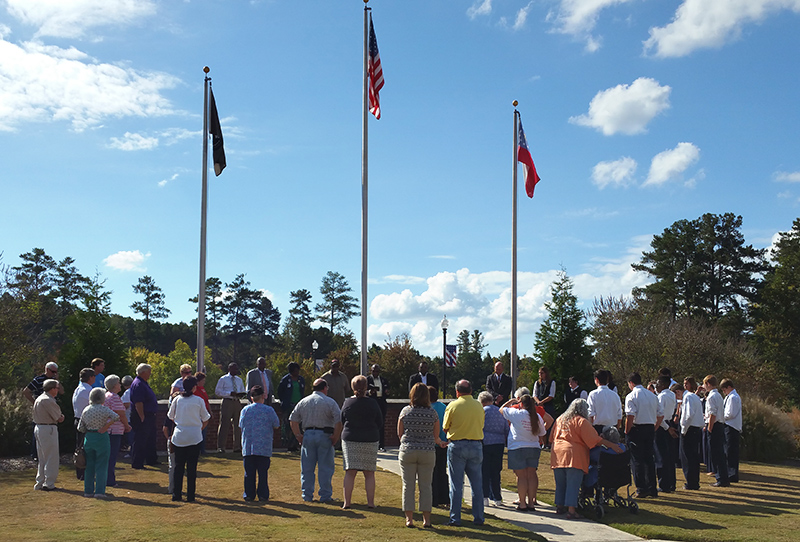 Prayer Rally Around the Flagpole