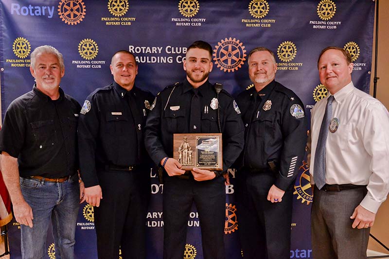 Paulding Rotary Officer Of The Year Public Safety Awards For 2019